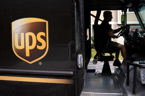 UPS has grown from a small messenger ser