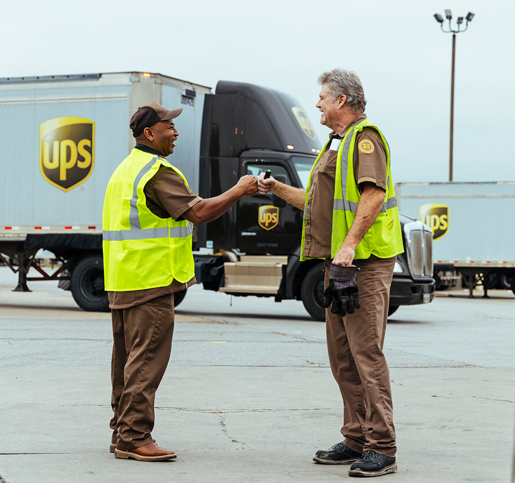 UPS has grown from a small messenger ser